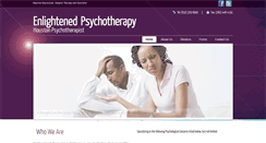 Desktop Screenshot of enlightenedpsychotherapy.com